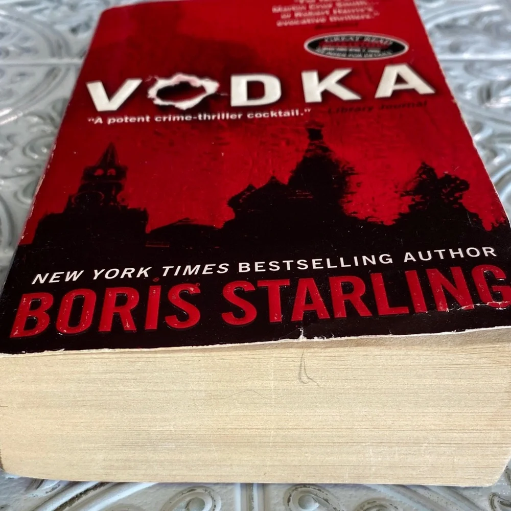 Vodka by Boris Starling 2006 Paperback Crime Thriller Novel